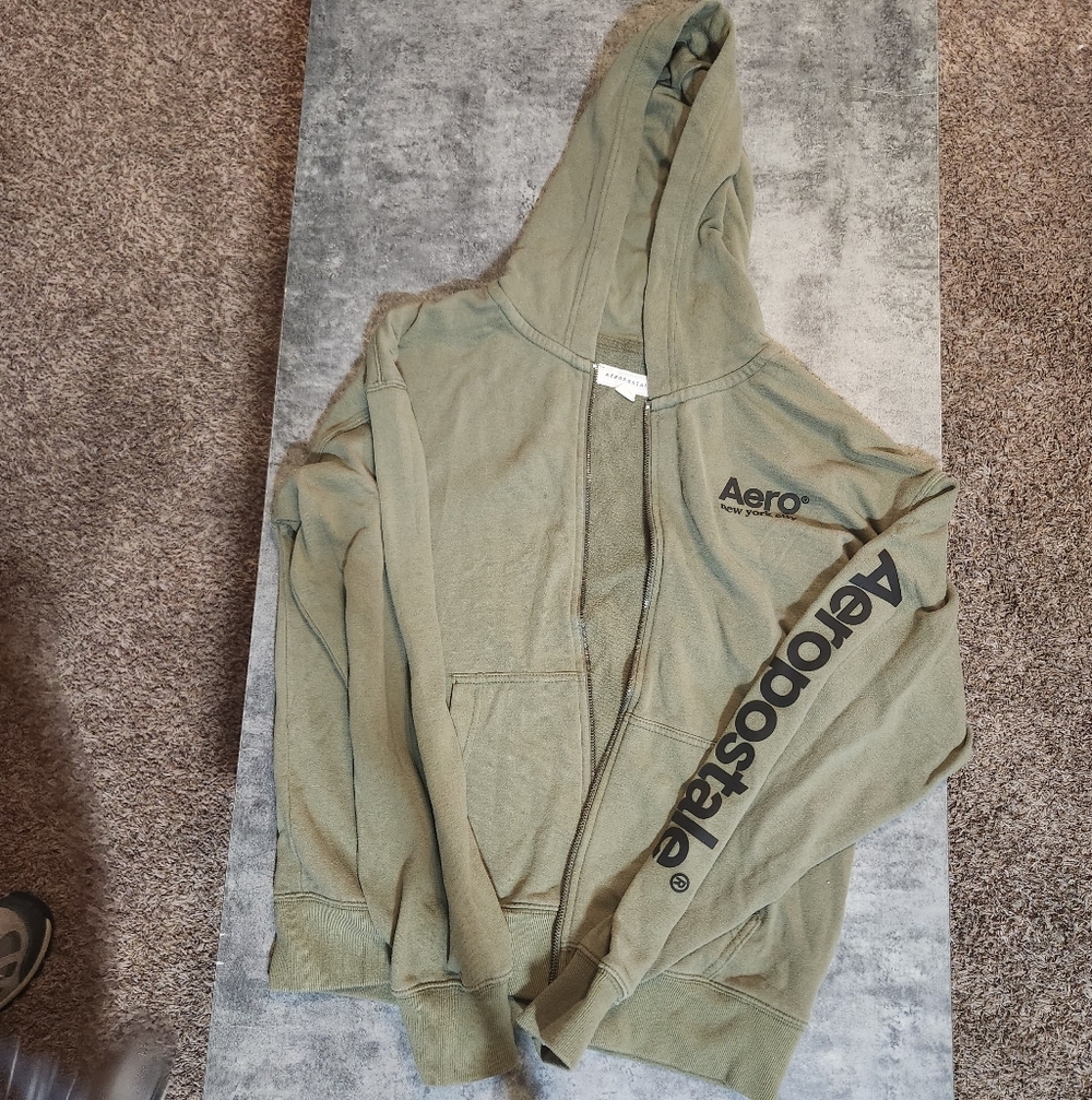 Aeropostal zip up jackrt
